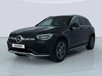 Usado Mercedes GLC220 194 CV (142 kW) 2022 Negro SUV