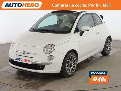 Blanco Usado 2014 Fiat 500 Lounge Utilitario | 8799 € (Precio justo)