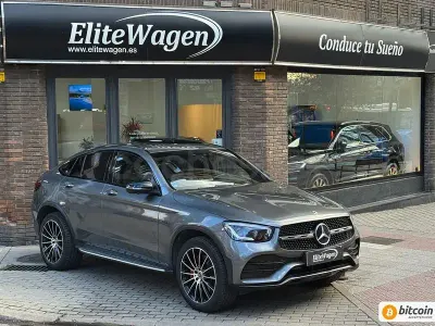 Usado Mercedes GLC300e 306 CV (225 kW) 2021 Gris / plata SUV