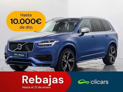 Azul Usado 2018 Volvo XC90 R-Design SUV | 37.090 € (Buen precio)