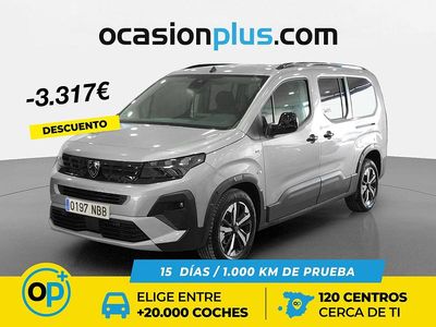 Usado Peugeot Rifter GT 130 CV (95 kW) 2025 Gris Monovolumen