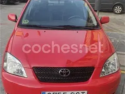 Usado Toyota Corolla Sol 116 CV (85 kW) 2004 Rojo Berlina