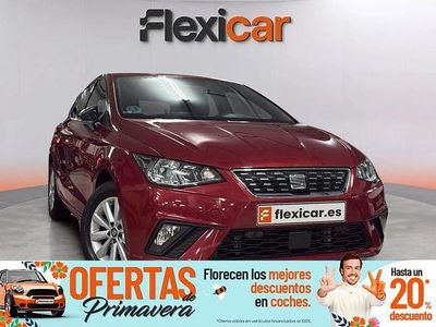 Usado Seat Ibiza FR 110 CV (80 kW) 2021 Rojo Utilitario