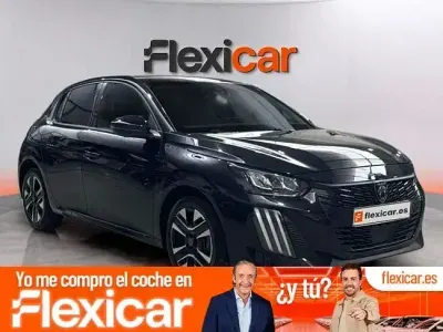 Usado Peugeot 208 Allure 100 CV (73 kW) 2025 Negro Utilitario