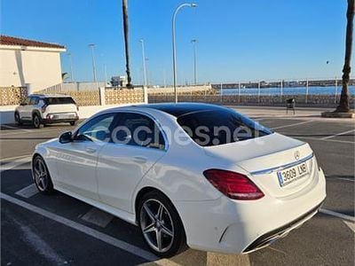 Blanco Usado 2015 Mercedes C180 AMG line Berlina | 20.000 € (Un poco caro)