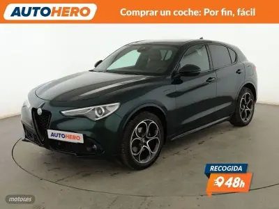 Usado Alfa Romeo Stelvio Veloce 209 CV (153 kW) 2021 Verde SUV