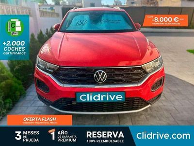 Rojo Usado 2021 VW T-Roc Sport SUV | 22.390 € (Precio justo)