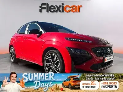 Usado Hyundai Kona N Line 120 CV (88 kW) 2021 Rojo SUV