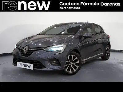 Usado Renault Clio V Zen 140 CV (102 kW) 2021 Gris Berlina