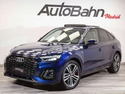 Usado Audi Q5 S-Line 367 CV (269 kW) 2021 Azul SUV