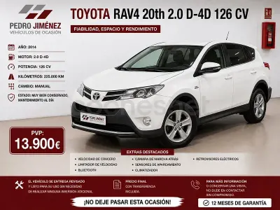 Usado Toyota RAV4 Business Edition 124 CV (91 kW) 2014 Blanco SUV