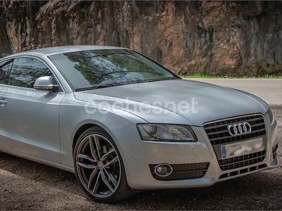 Usado Audi A5 190 CV (139 kW) 2008 Gris / plata Coupe