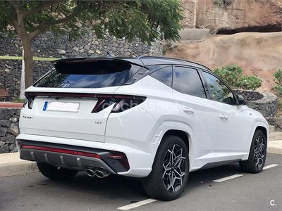 Usado Hyundai Tucson N Line 177 CV (130 kW) 2021 Blanco SUV