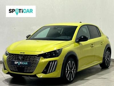 Käytetty Peugeot e-208 GT 114 kW (156 HP) 2024 Keltainen Viistoperä
