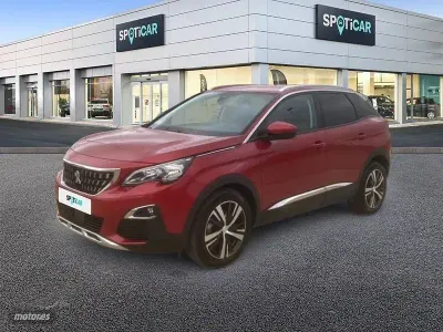 Usado Peugeot 3008 Allure 130 CV (95 kW) 2021 Rojo SUV