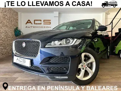 Usado Jaguar F-Pace Prestige 180 CV (132 kW) 2019 Azul SUV