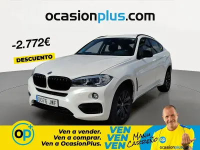 Usado BMW X6 313 CV (230 kW) 2017 Blanco SUV