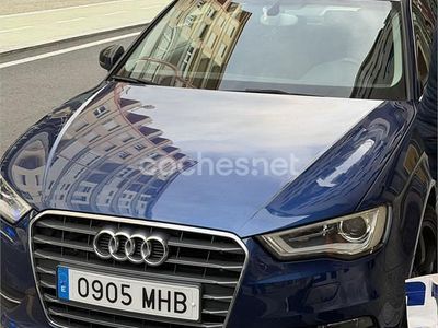 Usado Audi A3 Ambition 150 CV (110 kW) 2013 Azul Berlina