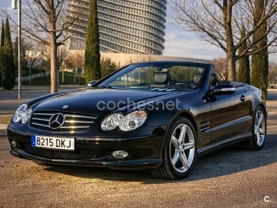Occasion Mercedes SL350 245 PK (180 kW) 2005 Zwart Cabriolet
