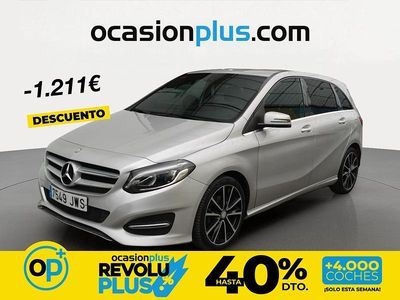 Usado Mercedes B180 109 CV (80 kW) 2017 Gris Monovolumen