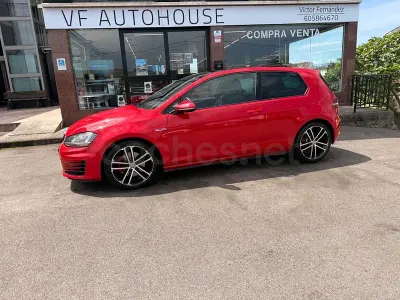Usado VW Golf VII GTD 184 CV (135 kW) 2016 Rojo Berlina