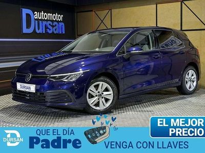 Usado VW Golf VIII Life 131 CV (96 kW) 2021 Azul Utilitario
