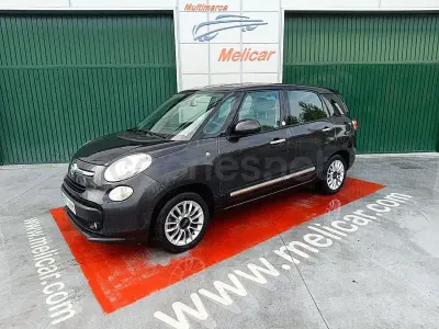 Usado Fiat 500L Lounge 85 CV (62 kW) 2014 Gris / plata Monovolumen