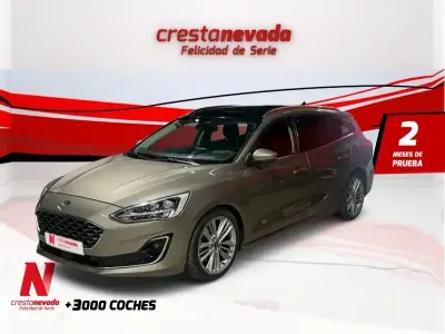 Brugt Ford Focus Vignale 120 HK (88 kW) 2018 Brun Hatchback