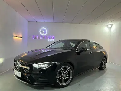 Usado Mercedes CLA220 Shooting Brake 190 CV (139 kW) 2021 Negro Familiar