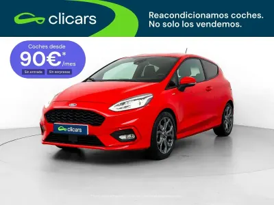 Usado Ford Fiesta ST-Line 140 CV (102 kW) 2018 Rojo Utilitario