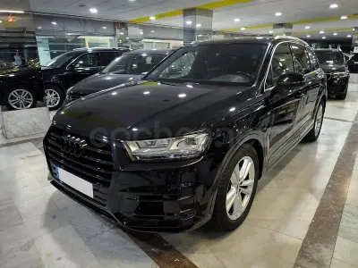 Usado Audi Q7 S-Line 272 CV (200 kW) 2017 Negro SUV