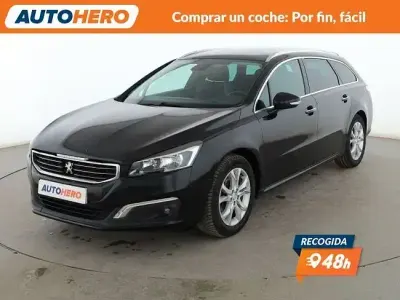 Usado Peugeot 508 Allure 165 CV (121 kW) 2017 Negro