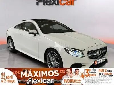 Brugt Mercedes E220 194 HK (142 kW) 2018 Hvid Coupe