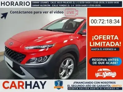 Usado Hyundai Kona 121 CV (88 kW) 2022 Rojo SUV