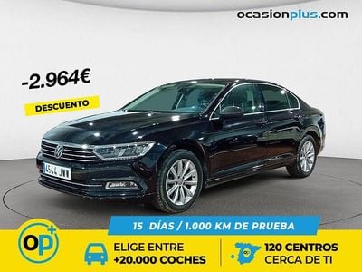 Usado VW Passat Advance 150 CV (110 kW) 2017 Negro Berlina