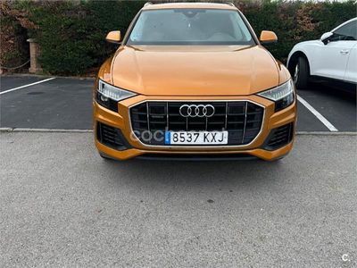 Usado Audi Q8 286 CV (210 kW) 2019 Naranja SUV
