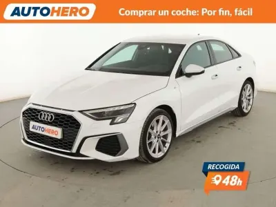Usado Audi A3 S-Line 150 CV (110 kW) 2021 Blanco Berlina