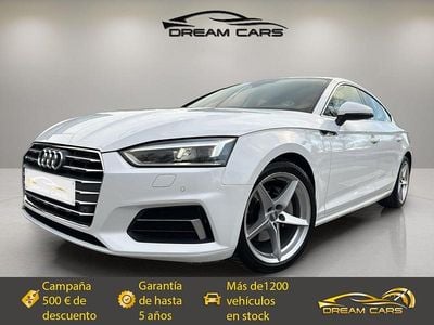 Usado Audi A5 Sport 190 CV (139 kW) 2017 Blanco Berlina