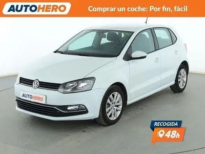 Begagnad VW Polo Advance 90 HK (66 kW) 2016 Vit Sedan