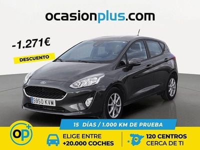 Gris Usado 2019 Ford Fiesta Trend+ | 11.790 € (Precio justo)