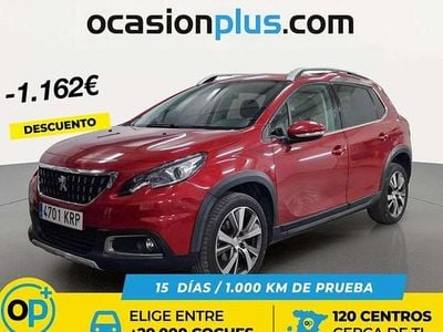 Usado Peugeot 2008 Allure 120 CV (88 kW) 2018 Rojo SUV