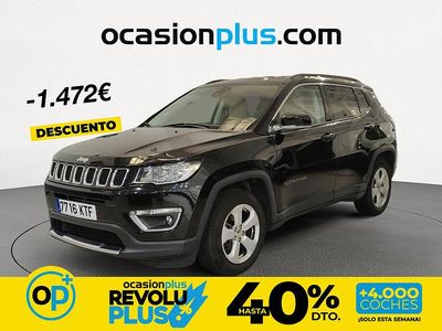Usado Jeep Compass Longitude 120 CV (88 kW) 2019 Negro SUV