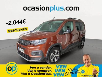 Usado Peugeot Rifter GT 130 CV (95 kW) 2022 Marrón Monovolumen