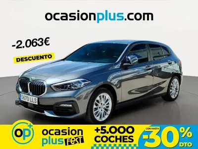 Usado BMW 118 150 HP (110 kW) 2020 Cinzento Citadino