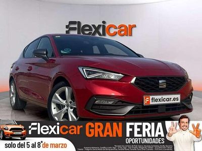 Usado Seat Leon FR 150 CV (110 kW) 2020 Rojo Utilitario