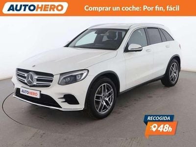 Blanco Usado 2017 Mercedes GLC250 AMG line SUV | 31.299 € (Buen precio)