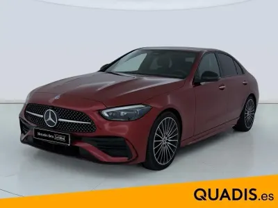 Usado Mercedes C220 200 CV (147 kW) 2024 Rojo Berlina
