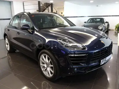 Usado Porsche Macan 258 CV (189 kW) 2016 Azul SUV