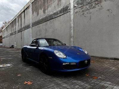 Käytetty Porsche Boxster S 280 HP (205 kW) 2006 Sininen Avoauto