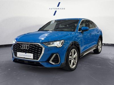 Usado Audi Q3 Sportback S-Line 150 CV (110 kW) 2020 Azul SUV